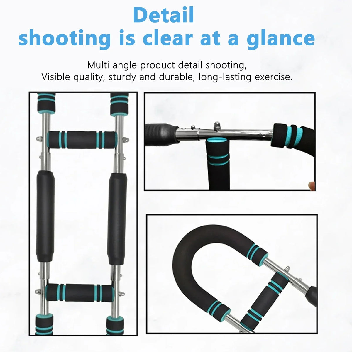 40KG U Shape Hand Gripper Strengths Twister Arm Trainer Power Twister Bar Fitness Equipment for Men and Women Home Workout