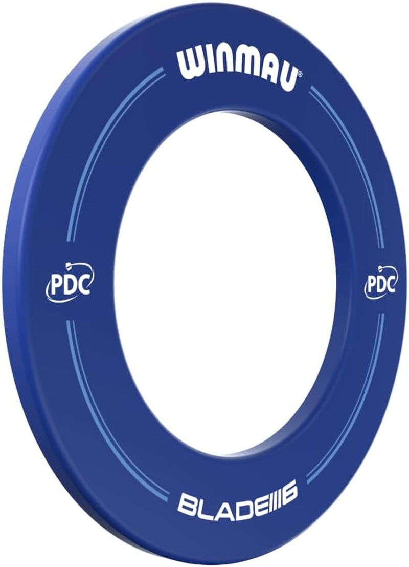 | Blade 6 | PDC Endorsed | Dart Board Surround Ring | Blue | Wall Protector from Stray Darts | Fits All Boards Including Blade Series | Professional Darts Accessories