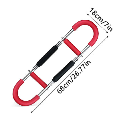 40KG U Shape Hand Gripper Strengths Twister Arm Trainer Power Twister Bar Fitness Equipment for Men and Women Home Workout