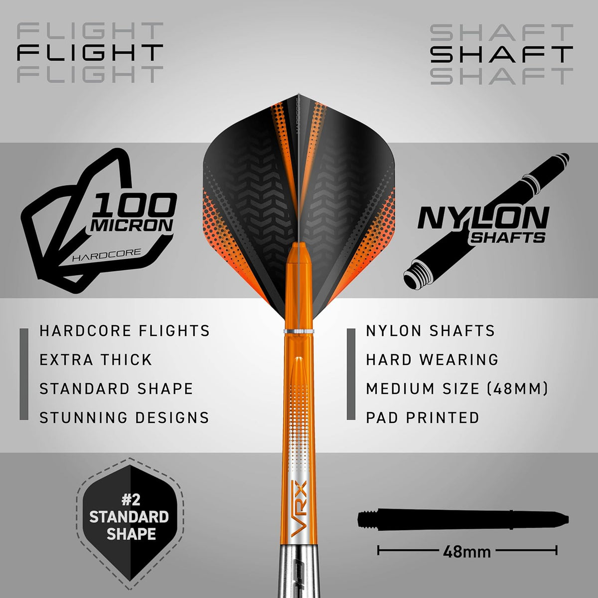 Darts | Amberjack | Steel Tip | Tungsten Darts Set | 22G - 30G | 90% Tungsten Darts Set | Darts Accessories: Dart Flights & Dart Stems | 22G, 23G, 24G, 25G, 26G, 27G, 28G, 30G