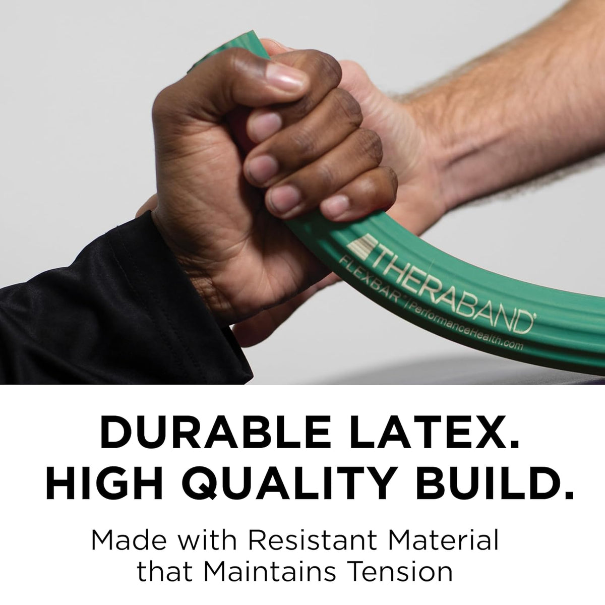 Flexbar Resistance Bar, Tennis Elbow, Physical Therapy, M, Green | Flex Therapy Bar for Physical Therapy, Wrist and Forearm Exercise, with Non Slip Grip and Compact Design